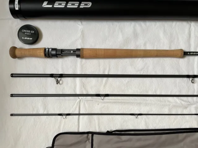 LOOP CROSS SX (Fast Action) 13'2 #8 - Salmon Fly Rod £425.00