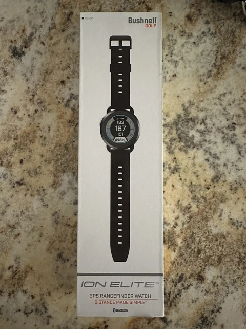 Bushnell ION Elite GPS Watch - Range Finder - Black Bushnell ION Elite GPS Watch - Range Finder - Black