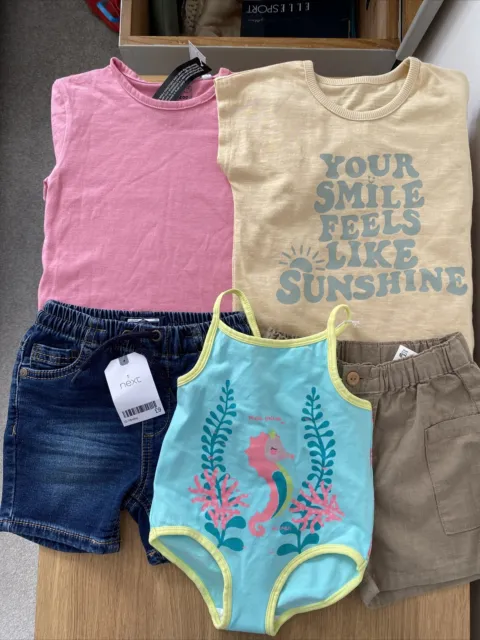 baby Girl clothes Summer Bundle size 12-18 months BNWT RRP £50