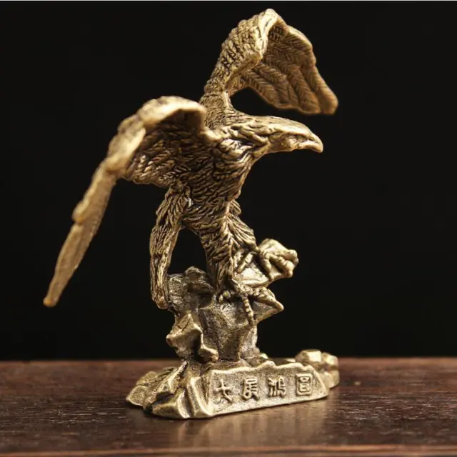 Hawk Eagle Spread Wings Statue Eagle Figurine Home Decor Gift Ornaments 3