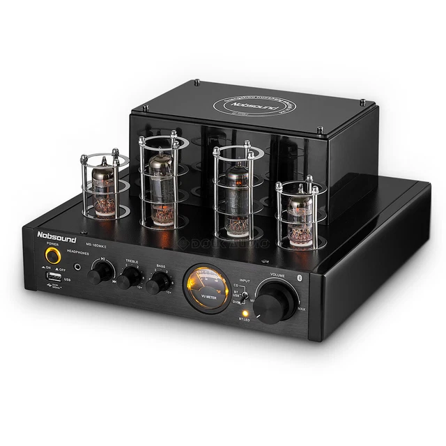 HIFI VACUUM TUBE Amplifier Bluetooth Stereo Integrated Power Amp