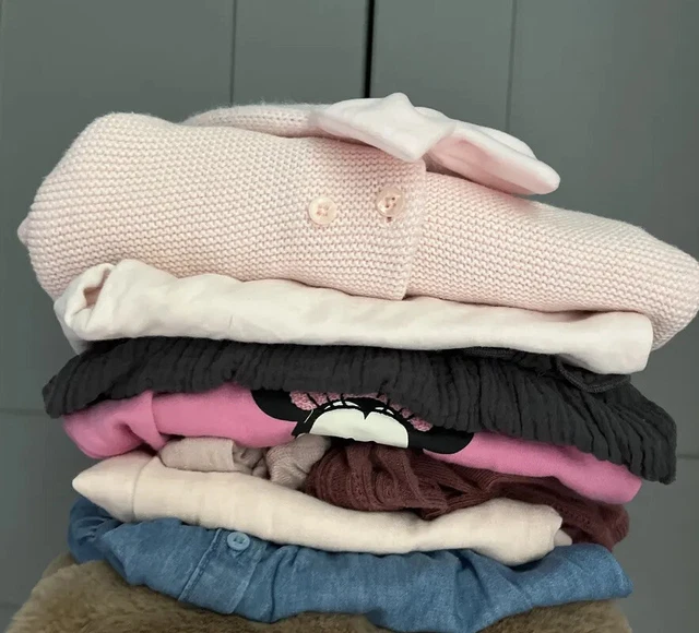 Baby girl clothing bundle 3-6 months M&S Mamas and Papas Next dress tights cardi