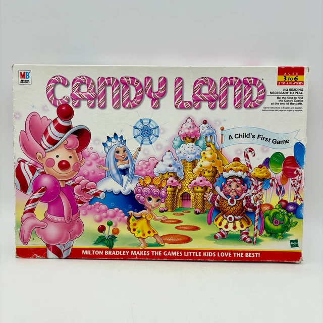 CANDY LAND CLASSIC Style Board Game COMPLETE Milton Bradley 1998 Kids