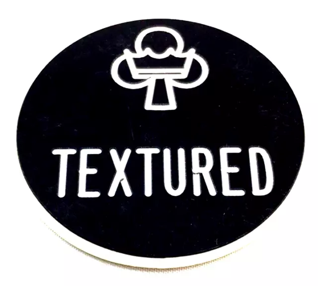 Lammer 1.5" Textured/Out (BLACK&WHITE) ******~BRAND NEW~******:E