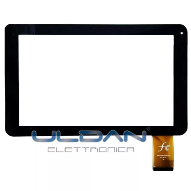 TOUCH SCREEN IR COM TAB-9000 VETRO TABLET Digitizer 9,0"  Nero