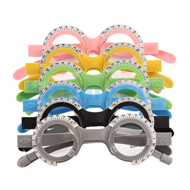 ABS OPTICAL TRIAL Frame Optometry Trial Lens Frame 52-70mm PD Optional ...