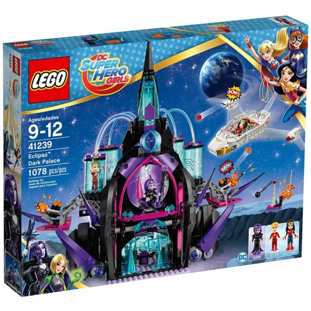 Lego 41239 DC Super Hero Girls Eclipso Dark Palace Girl Wonder Woman Flash NISB