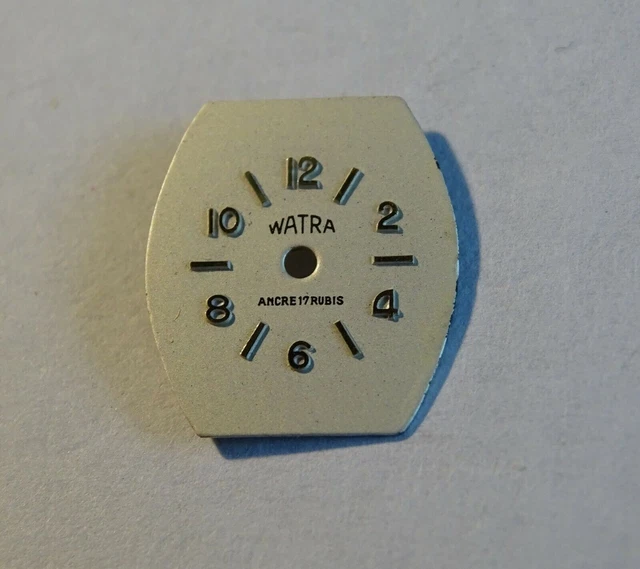 Cadran De Montre Ancien MATANA - 17 Rubis, Antimagnétique, Calendrier - Neuf Sans étiquette