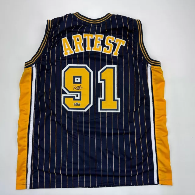 RON ARTEST 91 Indiana Pacers Authentic Jersey Reebok Size 56 299.99 PicClick
