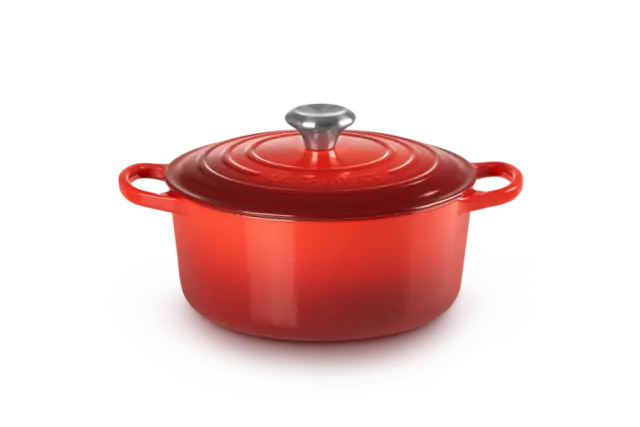 Le Creuset - Casseruola Cocotte Rotonda Evolution 24 Ghisa Ciliegia Le Creuset