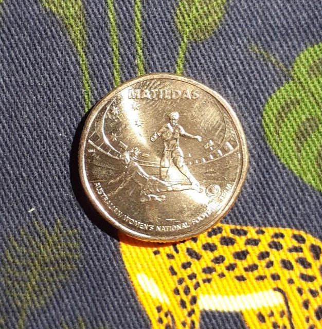 2023 AUSTRALIA 1 dollar coin Matildas 