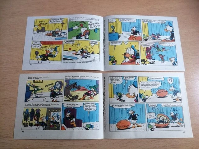 Unverkäufliche Werbebeilage / Micky Maus Heft  1962 / 38 Comic Walt Disney /2082