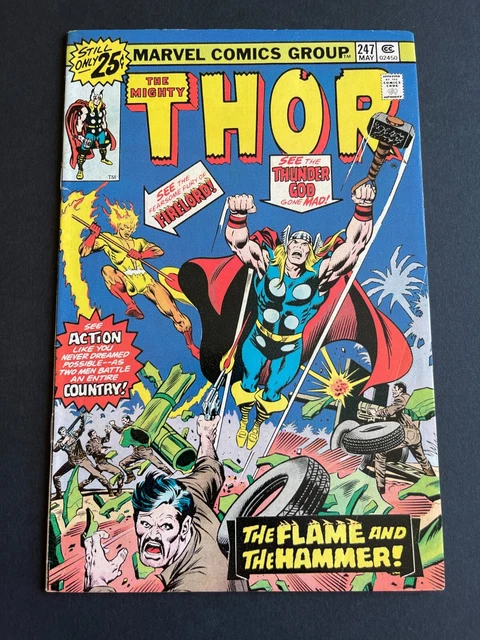 Thor #247 - The Fury of Firelord! (Marvel, 1976) Fine/Fine+