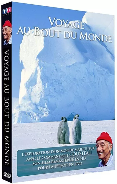 DVD *** VOYAGE AU BOUT DU MONDE ***  Jean Yves Cousteau ( Neuf sous blister )