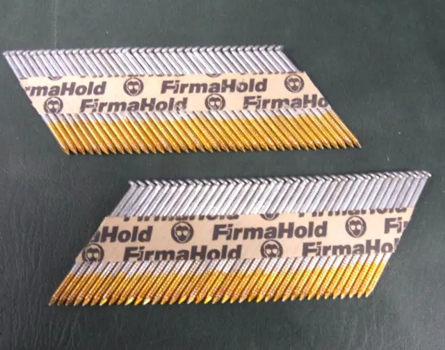 Firmahold Paper Collated Clipped Head 75mm Framing Nails 1100+ Galvanised 34 deg