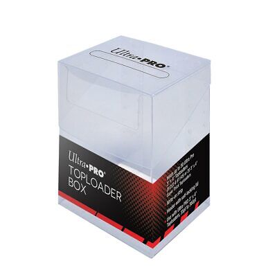 Ultra PRO Toploader Boite Transparent Plastique Carte Support Rangement Avec Top