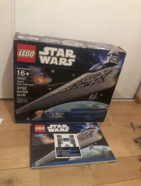 Lego 10221 Star Wars Destroyer 100% complet /Boîte et notice