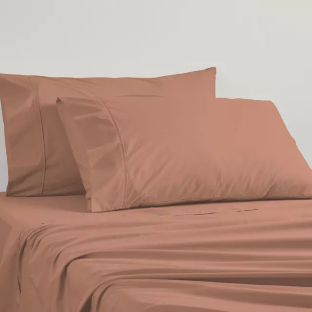 Logan and Mason Platinum 400TC Egyptian Cotton Sheet Set Cedar