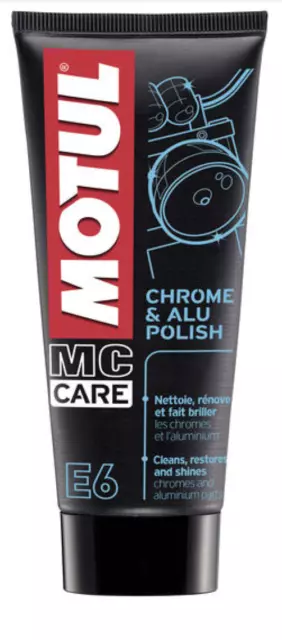 MOTUL E6 CHROME & ALU POLISH LUCIDANTE CROMATURE ALLUMINIO per MOTO BENELLI