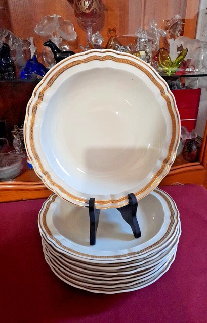 Tramontina Set 6 Piatti Fondi In Porcellana 22 Cm – Magnolia: Eleganza E Praticità Per La Tavola