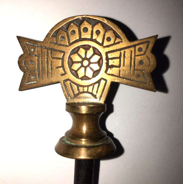 Antique Eastlake Victorian Bronze Window Screw Architectural Hardware