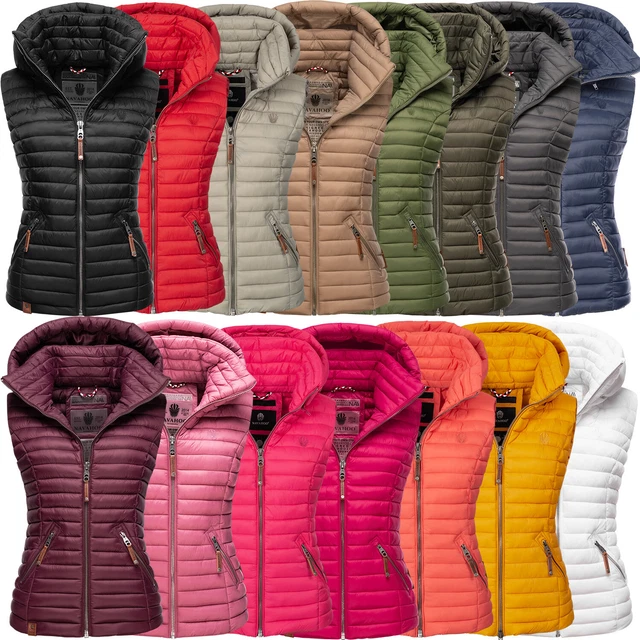 Gilet Doudoune Musto Bodywarmer Femme - Taille UK10, Marron, Isolé, Poches Zippées