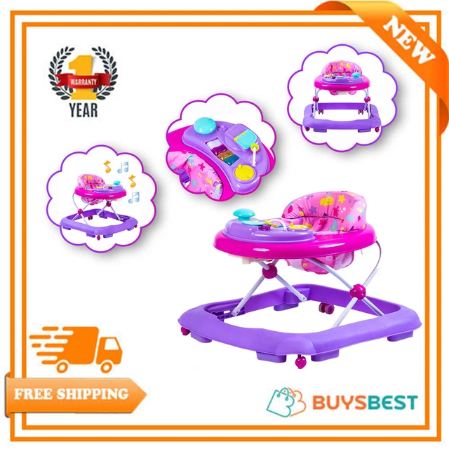 RED KITE BABY Go Round Jive Mermaid Adjustable Musical Baby Walker