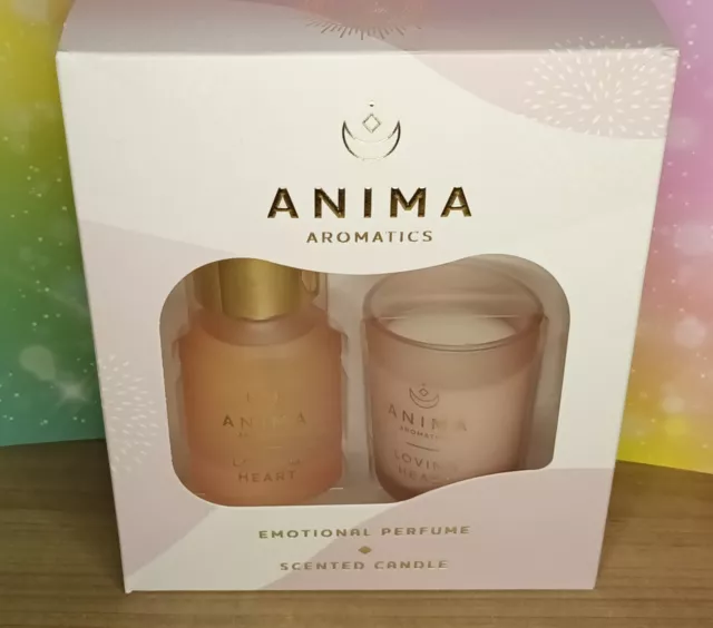 Anima Aromatics + Scented Candle NEU Original Verpackt Geschenk SET Frauen