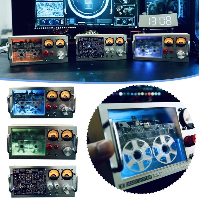 Xptieeck 2X TA7668 Module Préamplificateur Pour Tête Magnétique - Amplificateur Audio Pour Lecteur De Bande Et Enregistreur Vintage