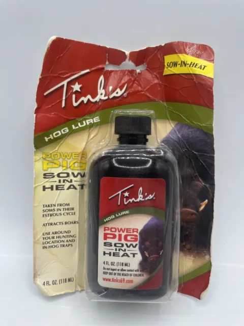 Tinks Pig Sow In Heat Atrractant Easy to Use Squirt Top 4 oz. Bottle