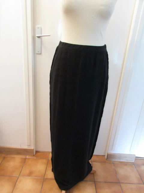 Jupe Vintage SONIA RYKIEL Taille 36/38 - évasée, Blanc Cassé, Occasion Très Bon état