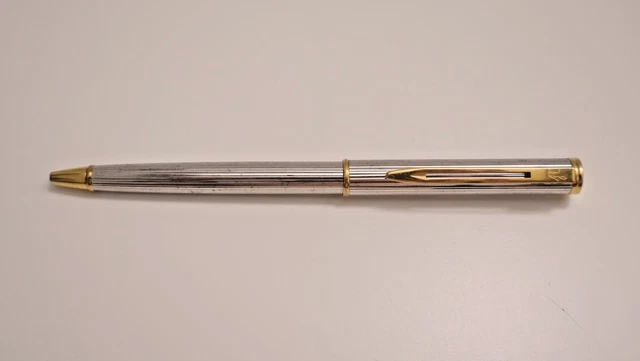 Stylo Bille Collector Waterman Man 100 En Argent Massif 925 - Neuf Avec écrin