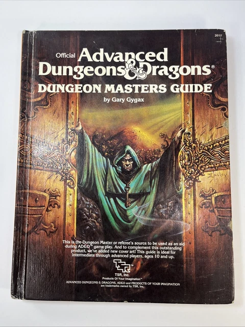 OFFICIAL ADVANCED DUNGEONS & Dragons Dungeon Masters Guide 2011 1979 ...