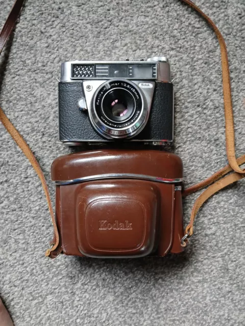 Kodak Retina Automatic I  Vintage Camera+ Schneider Kreuznach 45mm f/1 2.8 +Case