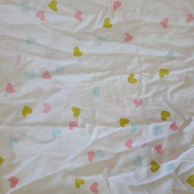 Baby Crib Sheet Circo Hearts Multi-color Toddler Bed