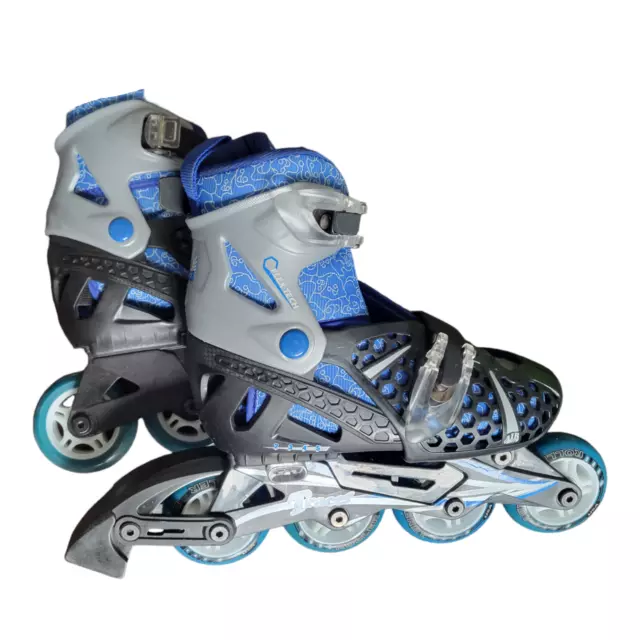 Roller Blades Derby TRACER Inline Skates Boys & Girls Adjustable Kids Size 2-5