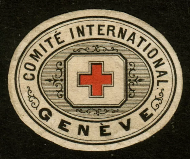 Schweiz 1870-71 / Red Cross in the Franco-Prussian War Label „ GENÈVE ” Type I