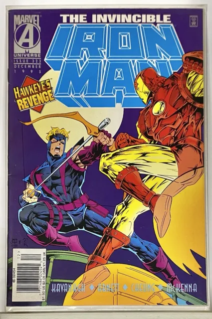 Iron Man(Marvel 1995) #323 VF HTF 90s Newsstand Variant