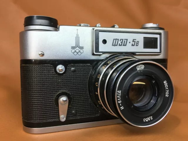 CAMERA FED 5B With the Olympic sign INDUSTAR 61L 2.8/55mm  Vintage USSR