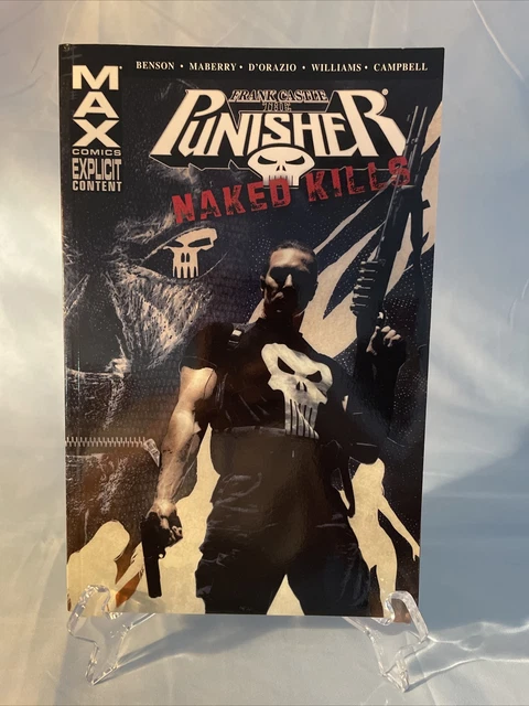 Punisher: Frank Castle MAX Naked Kills, TPB, Marvel, Besson/Maberry/WIlliams