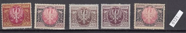 Briefmarken Polen gestempelt