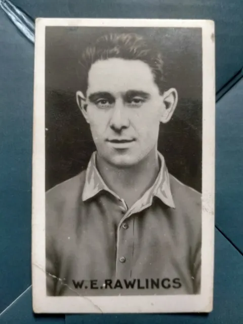 W. E. Rawlings Southampton #56 Amalgamated Press Famous Football Captains 1923