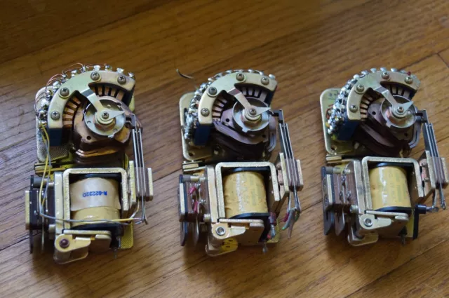 3  C.P. Clare Rotory Stepping Switch Type 211 Pre Owned R622320