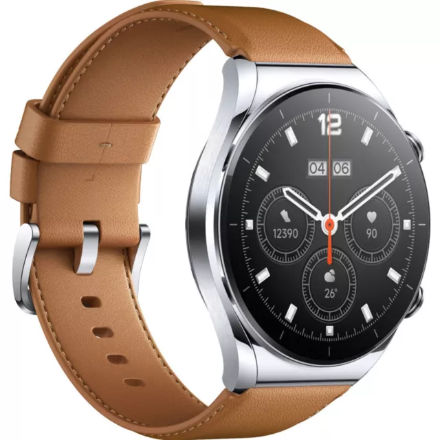 Xiaomi Reloj S1 Plata Smartwatch 1,43 "GPS Fitness Tracker Deportivo Nuevo Ovp 2