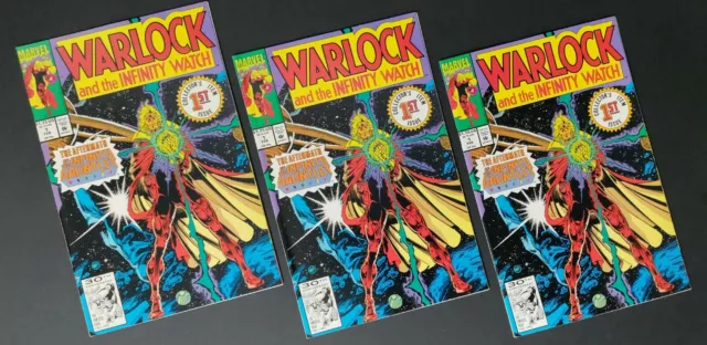 Warlock And The Infinity Watch #1 1992 Marvel Comics Vol1 Mcu First Appearance