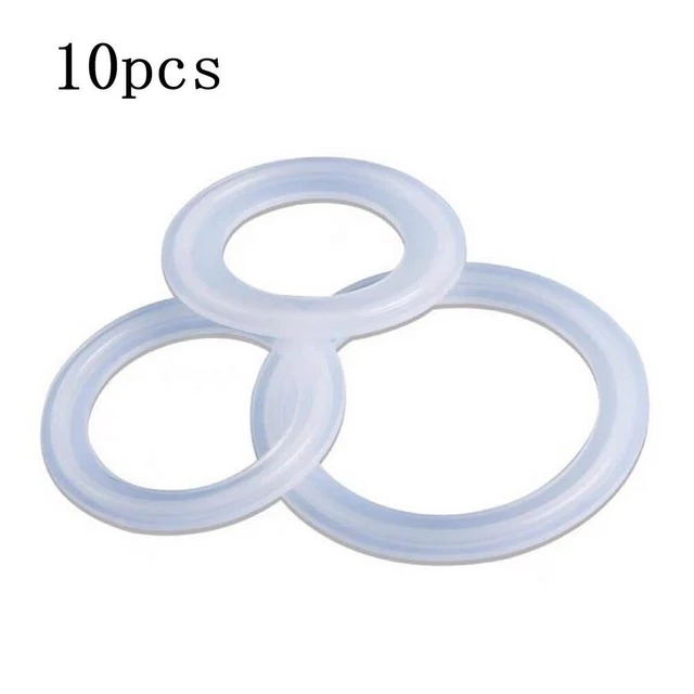 Silicone pads Tri-Clamp Homebrew Caoutchouc Silicone Sanitaire Bière Ferrule