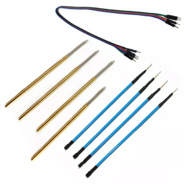 4 * LED BDM Frame Probe Pens + 4 Connect Cables Fit for KTAG,KESS,