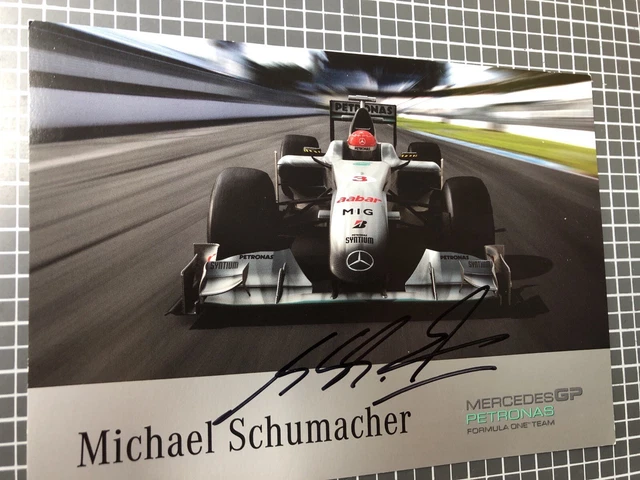 Michael Schumacher Autogrammnull