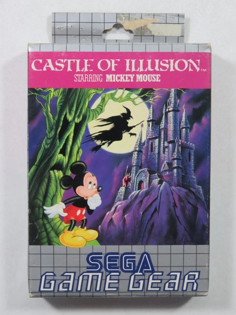 Castle Of Illusion Starring Mickey Mouse Sur Sega Game Gear - Version PAL - Très Bon état