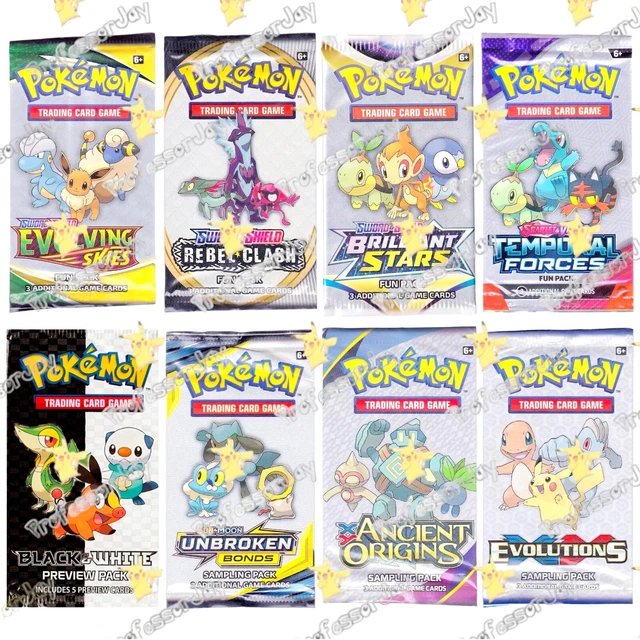 Pokemon TCG Breakpoint Booster Packs - 40 Sampling Packs, 3 Cards Each (Factory Sealed)